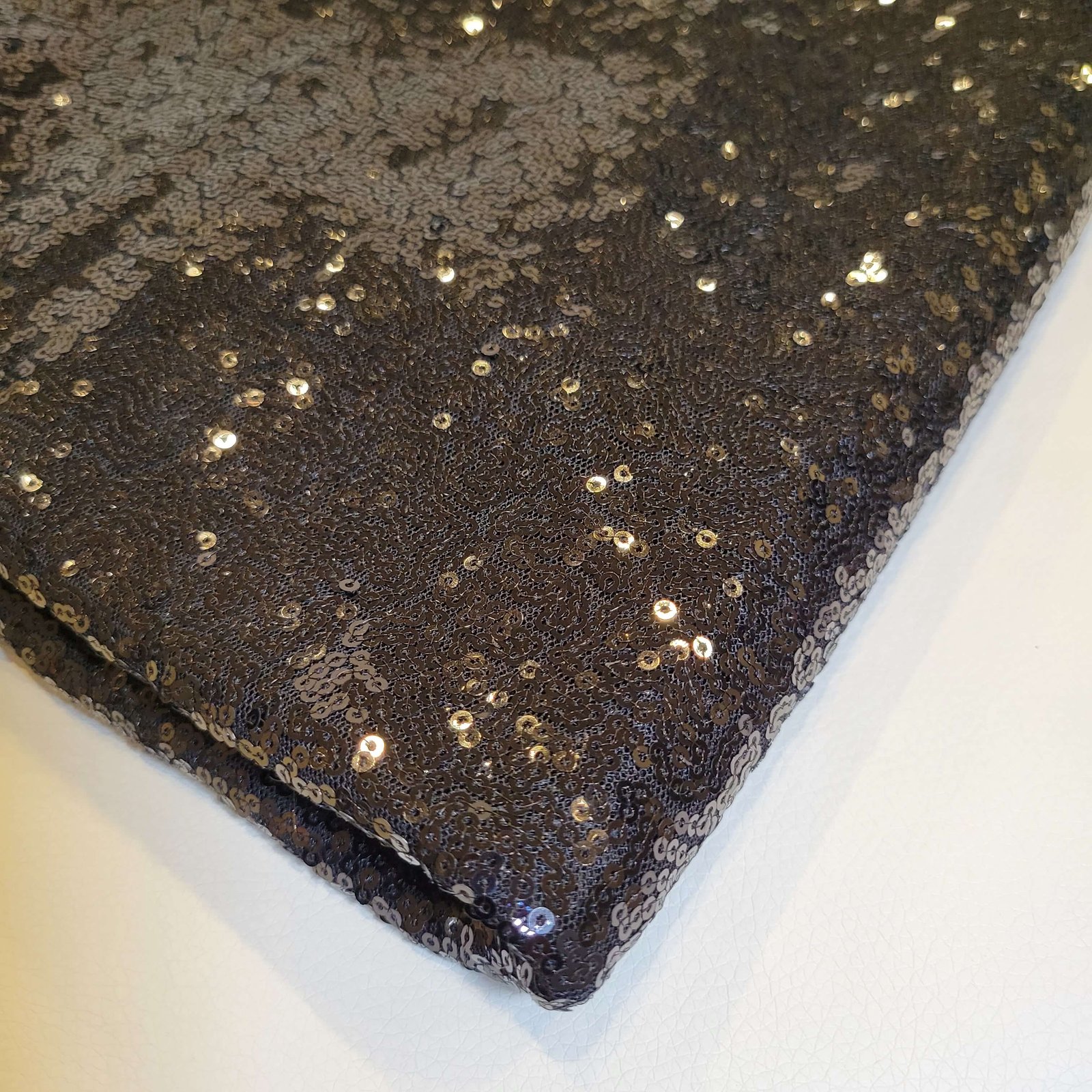 Black sequin photo booth backdrop for elegant events